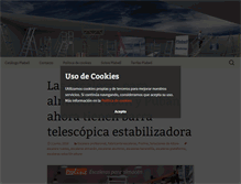 Tablet Screenshot of andamiosyescaleras.com
